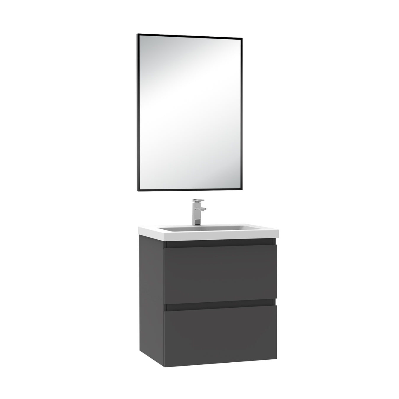 Aica mirror with cabinet