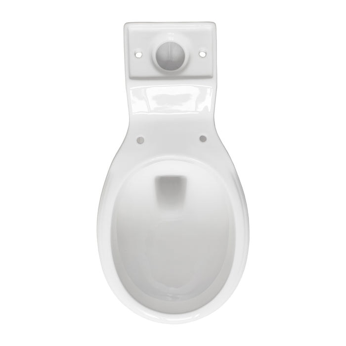 AICA Traditional Victoria Style Ceramic Close Coupled Toilet White Dual Flush Bathroom WC