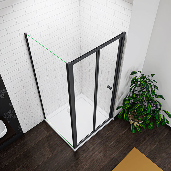 Bi fold shower 900mm Door ,Enclosure Screen Panel