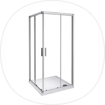 AICA rectangle shower door