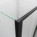 70x185cm Black Pivot door, Shower enclosures Tempered glass