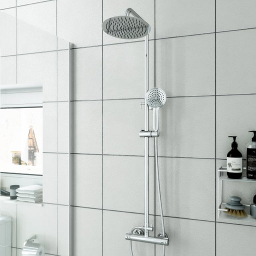 AICA Round thermostatic shower mixer