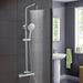 AICA THERMOSTATIC ROUND SHOWER SET