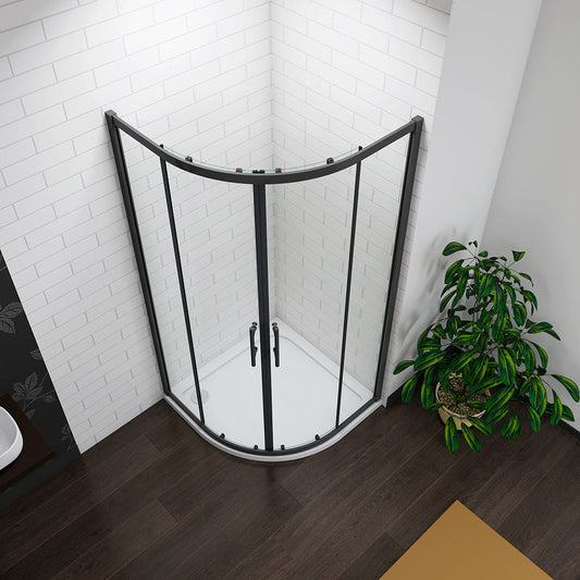AICA Quadrant Shower Sliding Enclosure Door 80x80x185cm