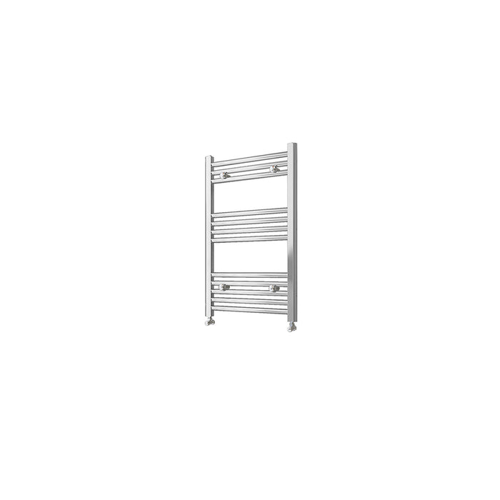 AICA Bathrooms Central Heating Towel Rail Straight Designer Ladder Chrome Radiator Warmer