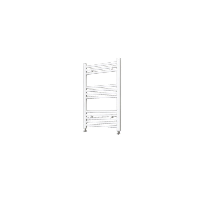 AICA White Central Heating Towel Rail Straight Designer Ladder Radiator Warmer