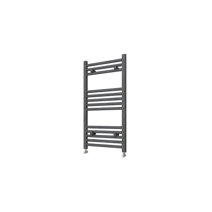 Bathroom Central Heating Towel Rail Straight Designer Anthracite Ladder Radiator Warmer