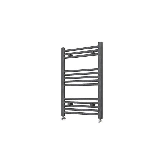 Bathroom Central Heating Towel Rail Straight Designer Anthracite Ladder Radiator Warmer