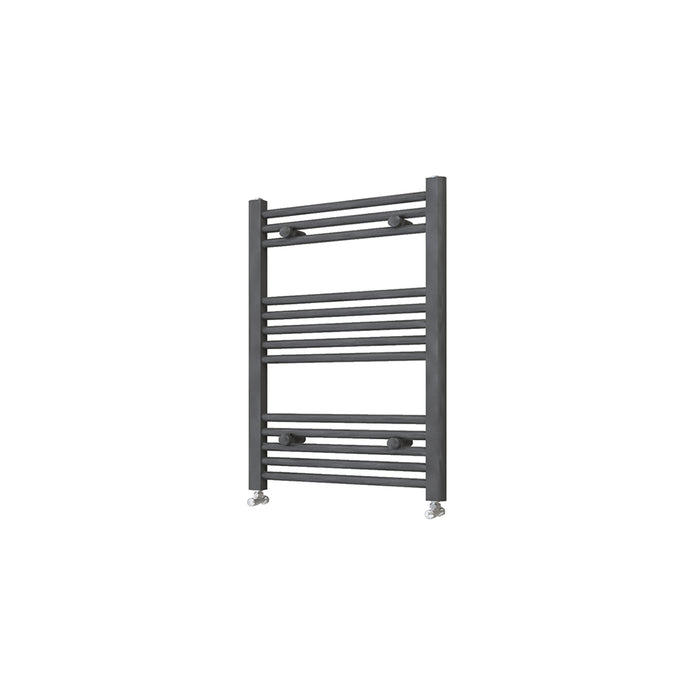 Bathroom Central Heating Towel Rail Straight Designer Anthracite Ladder Radiator Warmer