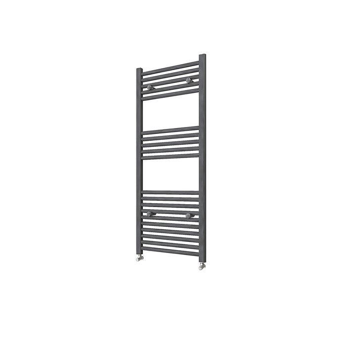 Bathroom Central Heating Towel Rail Straight Designer Anthracite Ladder Radiator Warmer