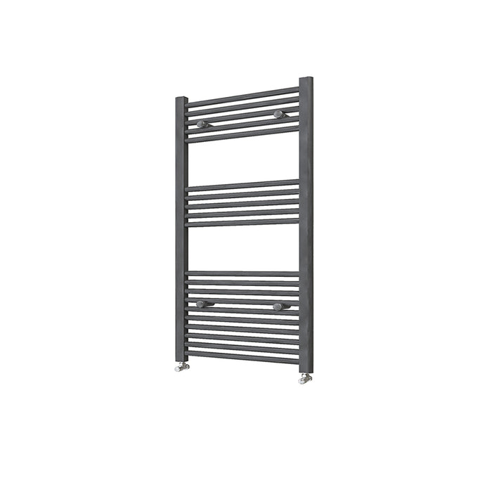 Bathroom Central Heating Towel Rail Straight Designer Anthracite Ladder Radiator Warmer