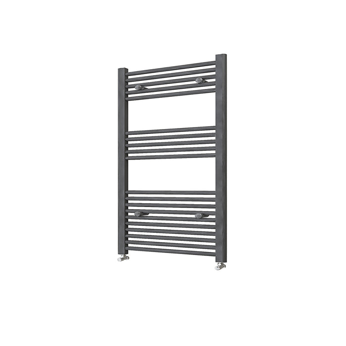 Bathroom Central Heating Towel Rail Straight Designer Anthracite Ladder Radiator Warmer