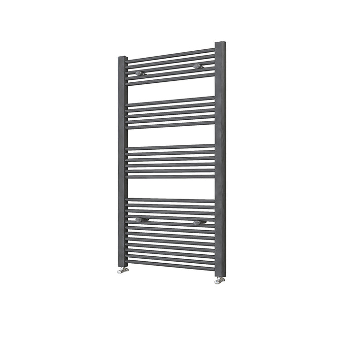 Bathroom Central Heating Towel Rail Straight Designer Anthracite Ladder Radiator Warmer