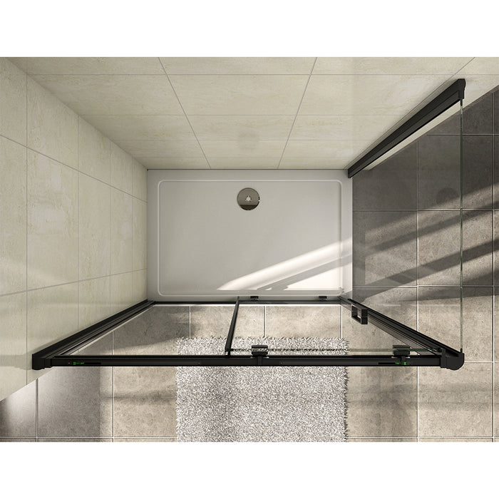 AICA-NANO-Glass-Door-Panel-170x76CM-Black-sliding-shower-Enclosure-4