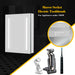 Bathroom LED mirror cabinet anti-fog