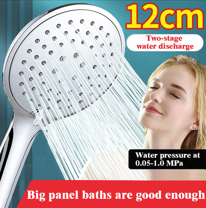 AICA round chrome shower set