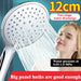 AICA round chrome shower set