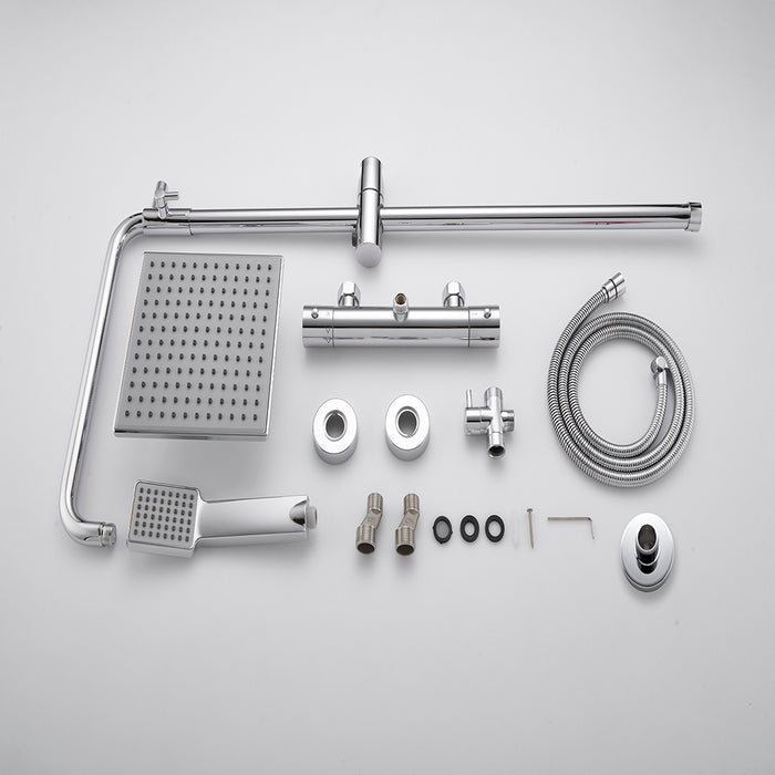 thermistatic shower 12F square set