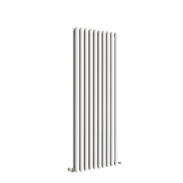 Oval Column White & Anthracite & Black Tall Vertical Central Heating Radiator