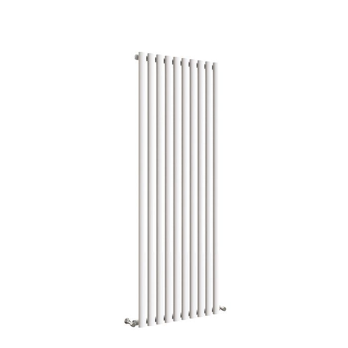 Oval Column White & Anthracite & Black Tall Vertical Central Heating Radiator