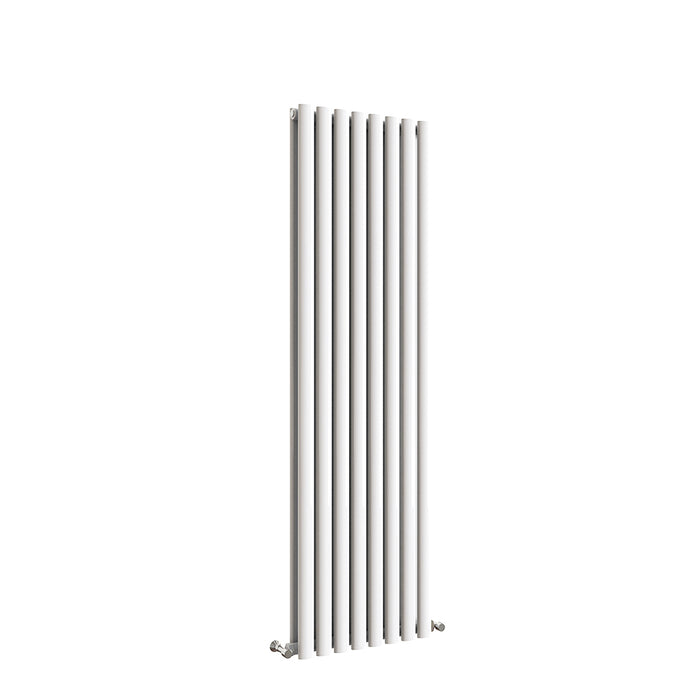 Oval Column White & Anthracite & Black Tall Vertical Central Heating Radiator