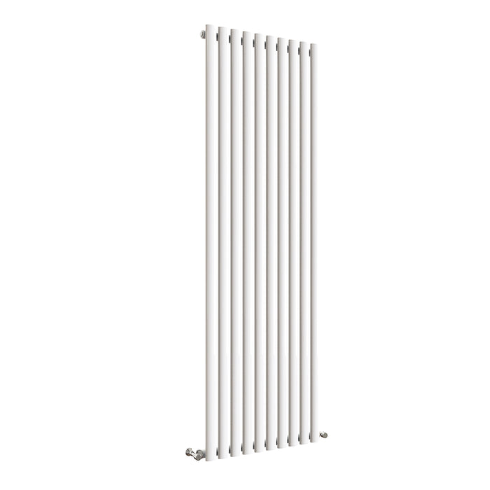 Oval Column White & Anthracite & Black Tall Vertical Central Heating Radiator