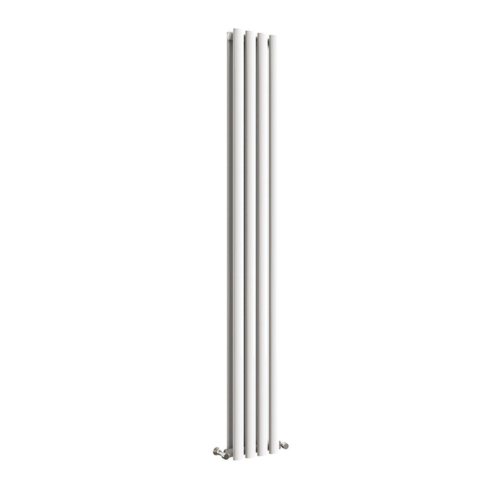 Oval Column White & Anthracite & Black Tall Vertical Central Heating Radiator