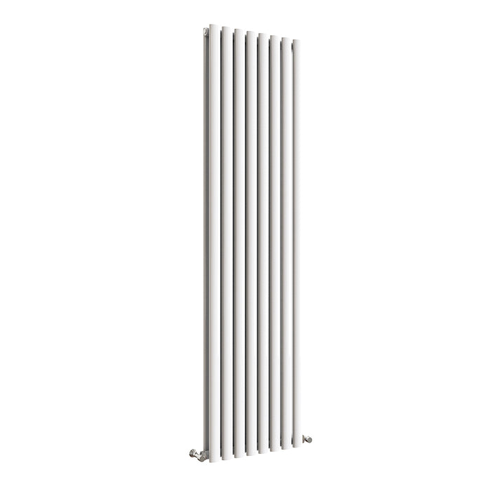 Oval Column White & Anthracite & Black Tall Vertical Central Heating Radiator