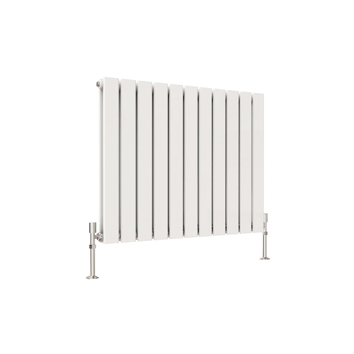 Flat Panel Anthracite & White & Black Horizontal Designer Radiator