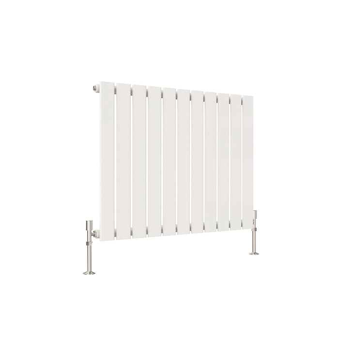 Flat Panel Anthracite & White & Black Horizontal Designer Radiator