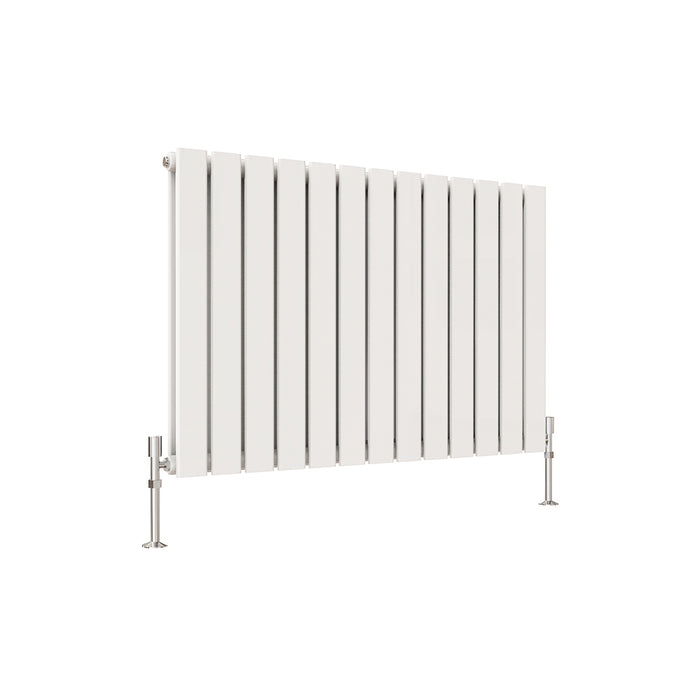 Flat Panel Anthracite & White & Black Horizontal Designer Radiator