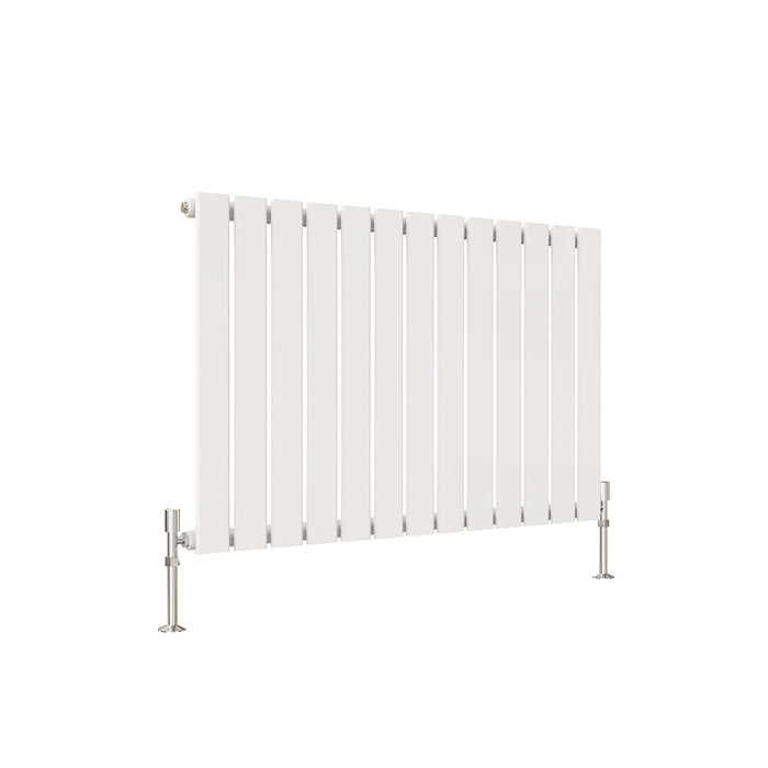 Flat Panel Anthracite & White & Black Horizontal Designer Radiator