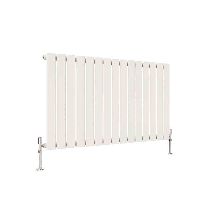 Flat Panel Anthracite & White & Black Horizontal Designer Radiator