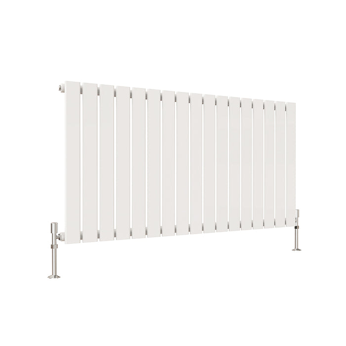 Flat Panel Anthracite & White & Black Horizontal Designer Radiator