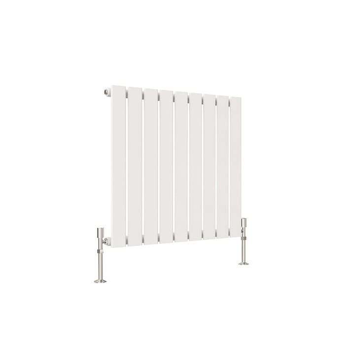 Flat Panel Anthracite & White & Black Horizontal Designer Radiator