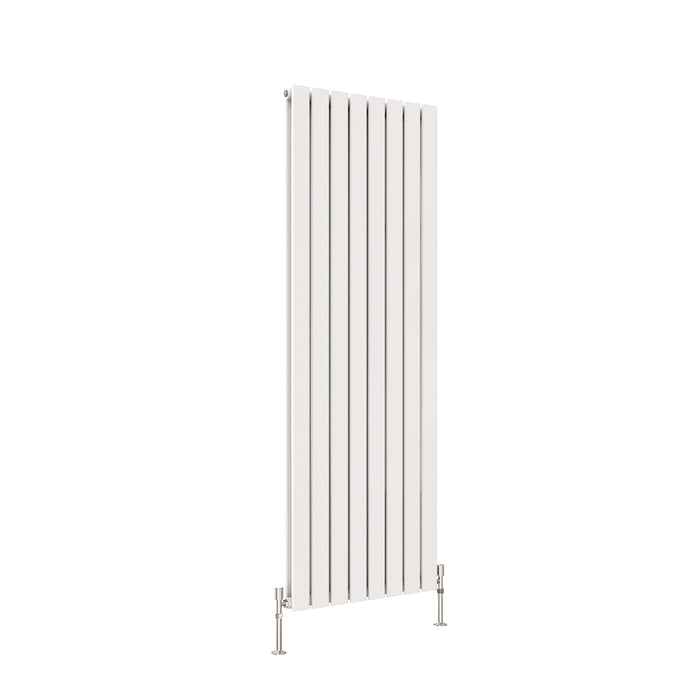 Tall Vertical Flat Panel Anthracite & White & Black Central Heating Radiator