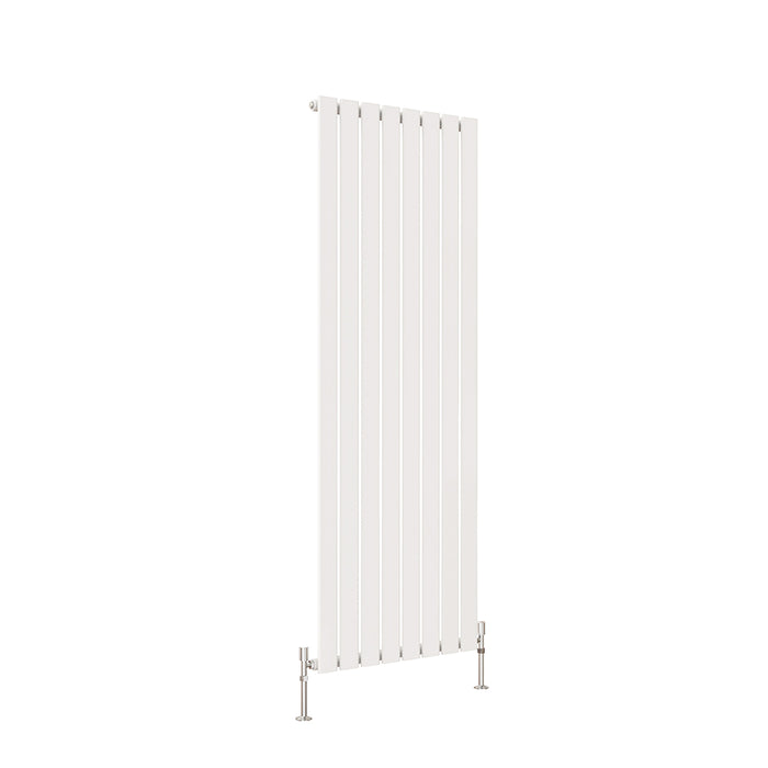 Tall Vertical Flat Panel Anthracite & White & Black Central Heating Radiator