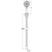 AICA thermostatic shower handheld