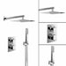 AICA CONCEAL THERMOSTATIC SHOWER