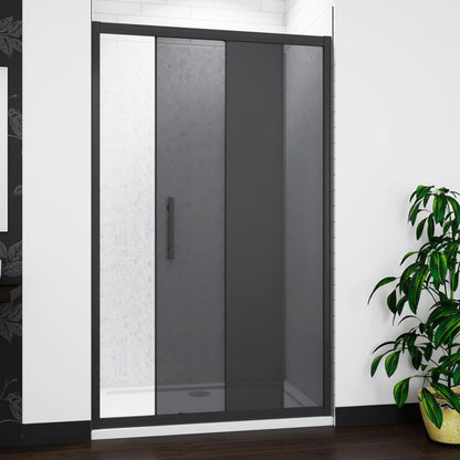 8mm EASY CLEAN Tempered Glass Sliding Shower Door + Side Panel 195cm
