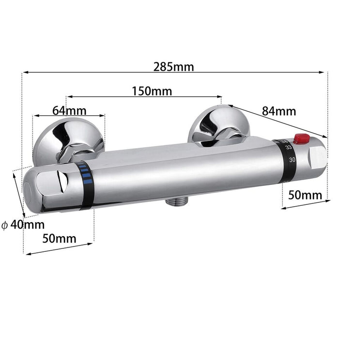 AICA thermostatic shower valve