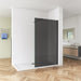 Walk In Shower screen, Dark Grey 8mm easy clean Glass, NANO Panel, Wet Room AICA shower enclosure, 1900