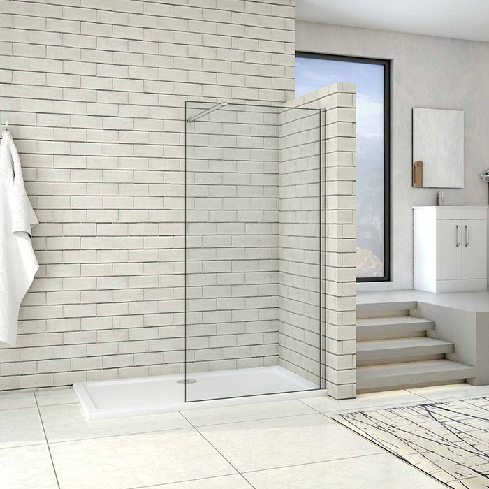 2000,Walk in Wet Room Shower screen, 8mm NANO Glass