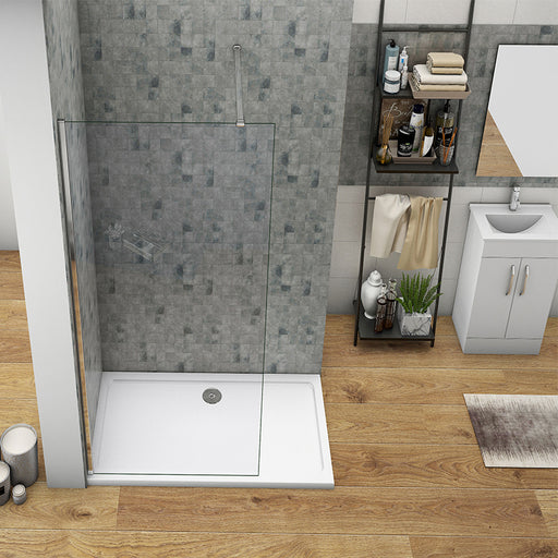 Walk in Wet Room Shower screen,8mm NANO Glass,1850 1950 2000