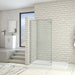 700-1400 Walk in Wet Room Shower screen,8mm NANO Glass,1950