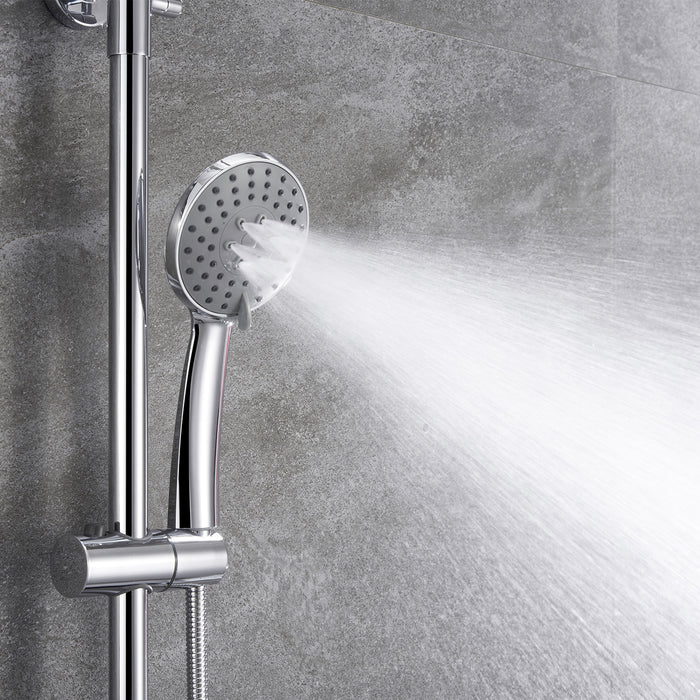 AICA thermostatic shower mixer details