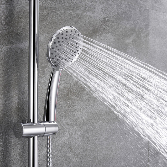 AICA thermostatic shower mixer details