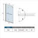 AICA shower enclosure shower door