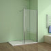 8mm glass,EasyClean,Chrome,wet room