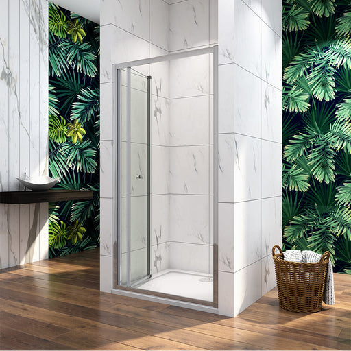 AICA-bathrooms-760x1900mm-Bi fold-Shower-Doors-2